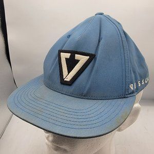 Vissla Mens Blue Casual Hat Cap Adjustable Outdoors Fashion Streetwear